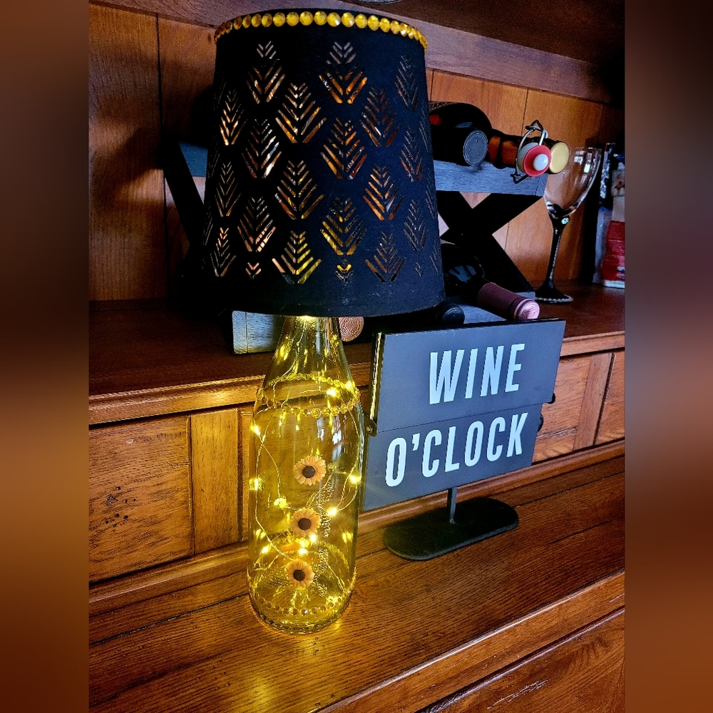 Wine Bottle Lamps